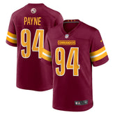 Da'Ron Payne Washington Commanders Game Jersey - Burgundy | Nike on sale