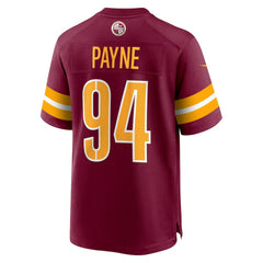 Da'Ron Payne Washington Commanders Game Jersey - Burgundy | Nike on sale