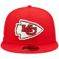 Kansas City Chiefs New Era Super Bowl IV Pop Sweat 59FIFTY Fitted Hat - Red cheap