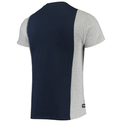 Chicago Bears Refried Apparel Sustainable Split T-Shirt - Navy/Heathered Gray for sale