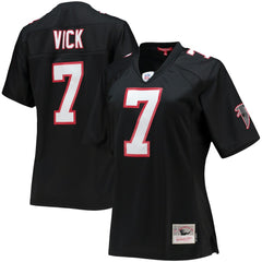 Michael Vick Atlanta Falcons Women's Legacy Replica Player Jersey - Black on sale