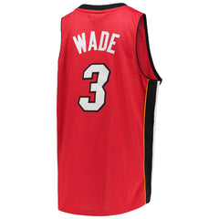 Dwyane Wade Miami Heat Youth 2005/06 Hardwood Classics Swingman Jersey - Red | Mitchell & Ness outlet