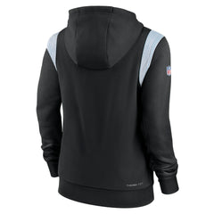 Carolina Panthers Women's Sideline Stack Performance Pullover Hoodie - Black | Nike discount
