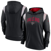 Atlanta Falcons Women's Sideline Stack Performance Pullover Hoodie - Black | Nike outlet