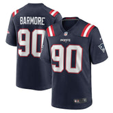 Christian Barmore New England Patriots Player Game Jersey - Navy | Nike online