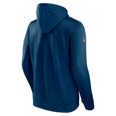 Seattle Kraken Fanatics Authentic Pro Rink Pullover Hoodie Deep Sea Blue