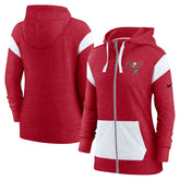 Tampa Bay Buccaneers Women's Monaco Lightweight Full-Zip Hoodie - Red/White | Nike outlet
