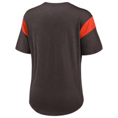 Cleveland Browns Women's Primary Logo Fashion Top - Brown | Nike for sale