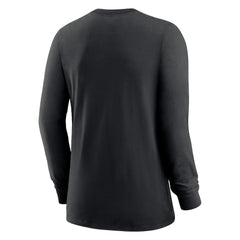 New Orleans Saints Women's Prime Split Long Sleeve T-Shirt - Black | Nike cheap