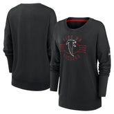 Atlanta Falcons Women's Rewind Playback Icon Performance Pullover Sweatshirt - Black | Nike discount