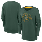 Green Bay Packers Women's Rewind Playback Icon Performance Pullover Sweatshirt - Green | Nike online