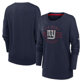 New York Giants Women's Rewind Playback Icon Performance Pullover Sweatshirt - Navy | Nike online