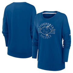 Indianapolis Colts Women's Rewind Playback Icon Performance Pullover Sweatshirt - Royal | Nike online