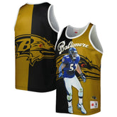 Ray Lewis Baltimore Ravens Retired Player Graphic Tank Top - Black/Gold cheap