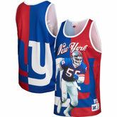 Lawrence Taylor New York Giants Retired Player Graphic Tank Top - Royal/Red on sale