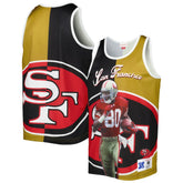 Jerry Rice San Francisco 49ers Retired Player Graphic Tank Top - Black/Gold on sale