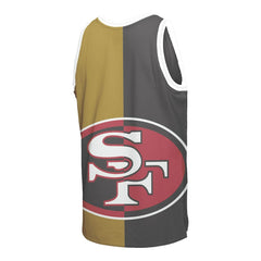 Joe Montana San Francisco 49ers Retired Player Graphic Tank Top - Black/Gold discount