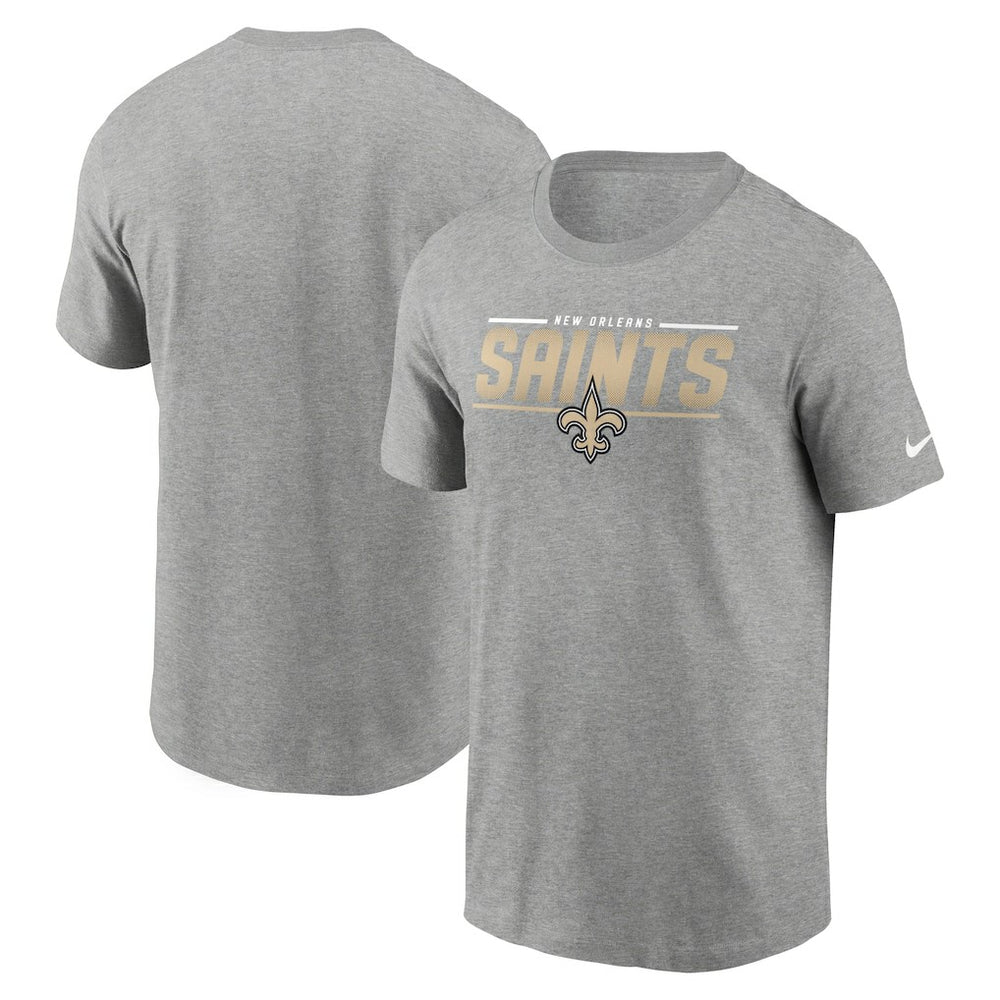 New Orleans Saints Muscle T-Shirt - Heathered Gray | Nike outlet