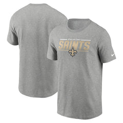 New Orleans Saints Muscle T-Shirt - Heathered Gray | Nike outlet