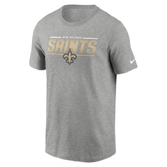 New Orleans Saints Muscle T-Shirt - Heathered Gray | Nike outlet