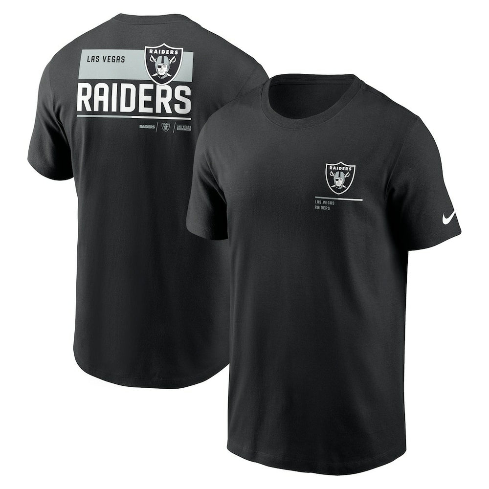 Las Vegas Raiders Team Incline T-Shirt - Black | Nike discount