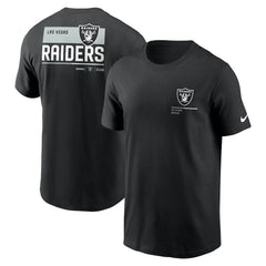 Las Vegas Raiders Team Incline T-Shirt - Black | Nike discount