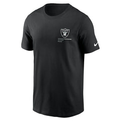 Las Vegas Raiders Team Incline T-Shirt - Black | Nike discount