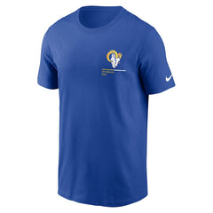 Los Angeles Rams Team Incline T-Shirt - Royal | Nike discount