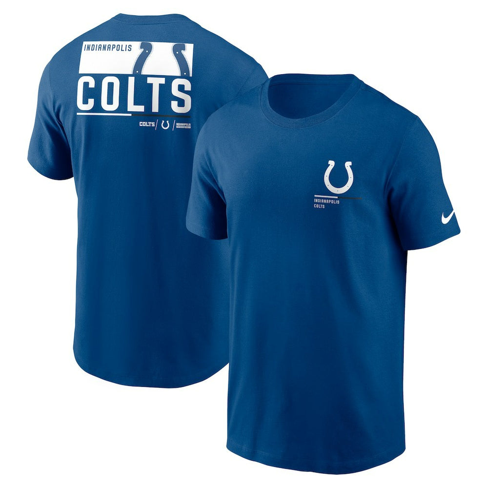 Indianapolis Colts Team Incline T-Shirt - Royal | Nike for sale