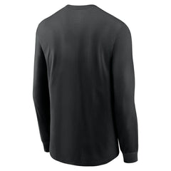 New Orleans Saints Team Slogan Long Sleeve T-Shirt - Black | Nike for sale