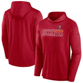 Tampa Bay Buccaneers Lightweight Performance Hooded Long Sleeve T-Shirt - Red | Nike online