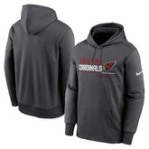 Arizona Cardinals Prime Logo Name Split Pullover Hoodie - Anthracite | Nike sale