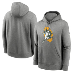 Green Bay Packers Rewind Club Fleece Pullover Hoodie - Heathered Gray | Nike sale