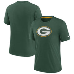 Green Bay Packers Rewind Playback Logo Tri-Blend T-Shirt - Green | Nike sale