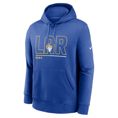 Los Angeles Rams City Code Club Fleece Pullover Hoodie - Royal | Nike discount