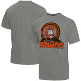 Cleveland Browns Junk Food Wonderland Infinity Vibe T-Shirt - Graphite on sale