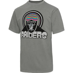 Las Vegas Raiders Junk Food Wonderland Infinity Vibe T-Shirt - Graphite cheap