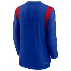 Buffalo Bills Sideline Tonal Logo Performance Player Long Sleeve T-Shirt - Royal | Nike discount