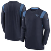 Tennessee Titans Sideline Tonal Logo Performance Player Long Sleeve T-Shirt - Navy | Nike discount