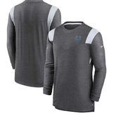 Indianapolis Colts Sideline Tonal Logo Performance Player Long Sleeve T-Shirt - Charcoal | Nike outlet