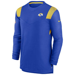 Los Angeles Rams Sideline Tonal Logo Performance Player Long Sleeve T-Shirt - Royal | Nike discount