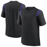 Baltimore Ravens Sideline Tonal Logo Performance Player T-Shirt - Black | Nike cheap