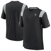 Las Vegas Raiders 2022 Sideline Tonal Logo Performance Player T-Shirt - Black | Nike on sale