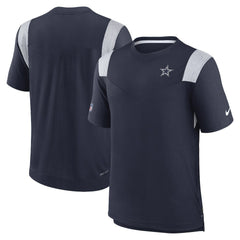 Dallas Cowboys Sideline Tonal Logo Performance Player T-Shirt - Navy | Nike discount