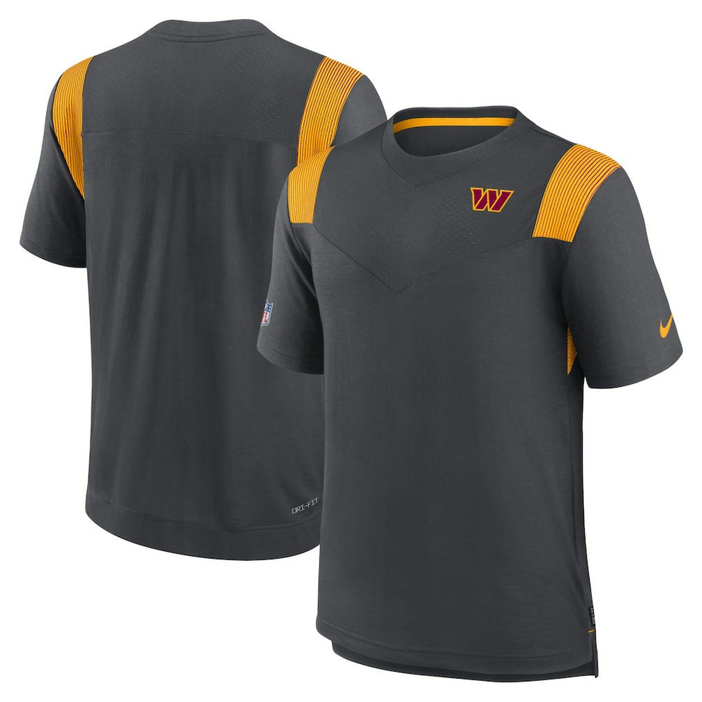 Washington Commanders Sideline Tonal Logo Performance Player T-Shirt - Charcoal | Nike sale
