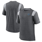Indianapolis Colts Sideline Tonal Logo Performance Player T-Shirt - Heather Charcoal | Nike for sale