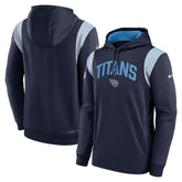 Tennessee Titans Sideline Athletic Stack Performance Pullover Hoodie - Navy | Nike online