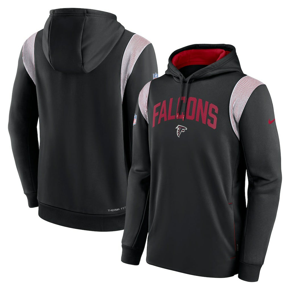 Atlanta Falcons Sideline Athletic Stack Performance Pullover Hoodie - Black | Nike online