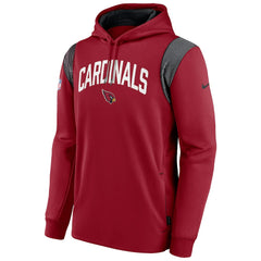 Arizona Cardinals Sideline Athletic Stack Performance Pullover Hoodie - Cardinal | Nike sale