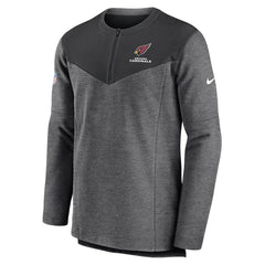 Arizona Cardinals Sideline Lockup Performance Quarter-Zip Top - Charcoal | Nike for sale